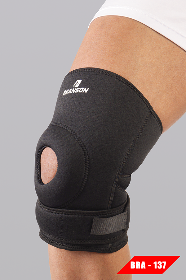  Royal Signet - Rodillera rotuliana abierta para dolor y apoyo  de artritis. Soporte de rodilla ajustable después de la cirugía, protector  de rodilla fluido e hinchazón y estabilizador. Rodilleras para 